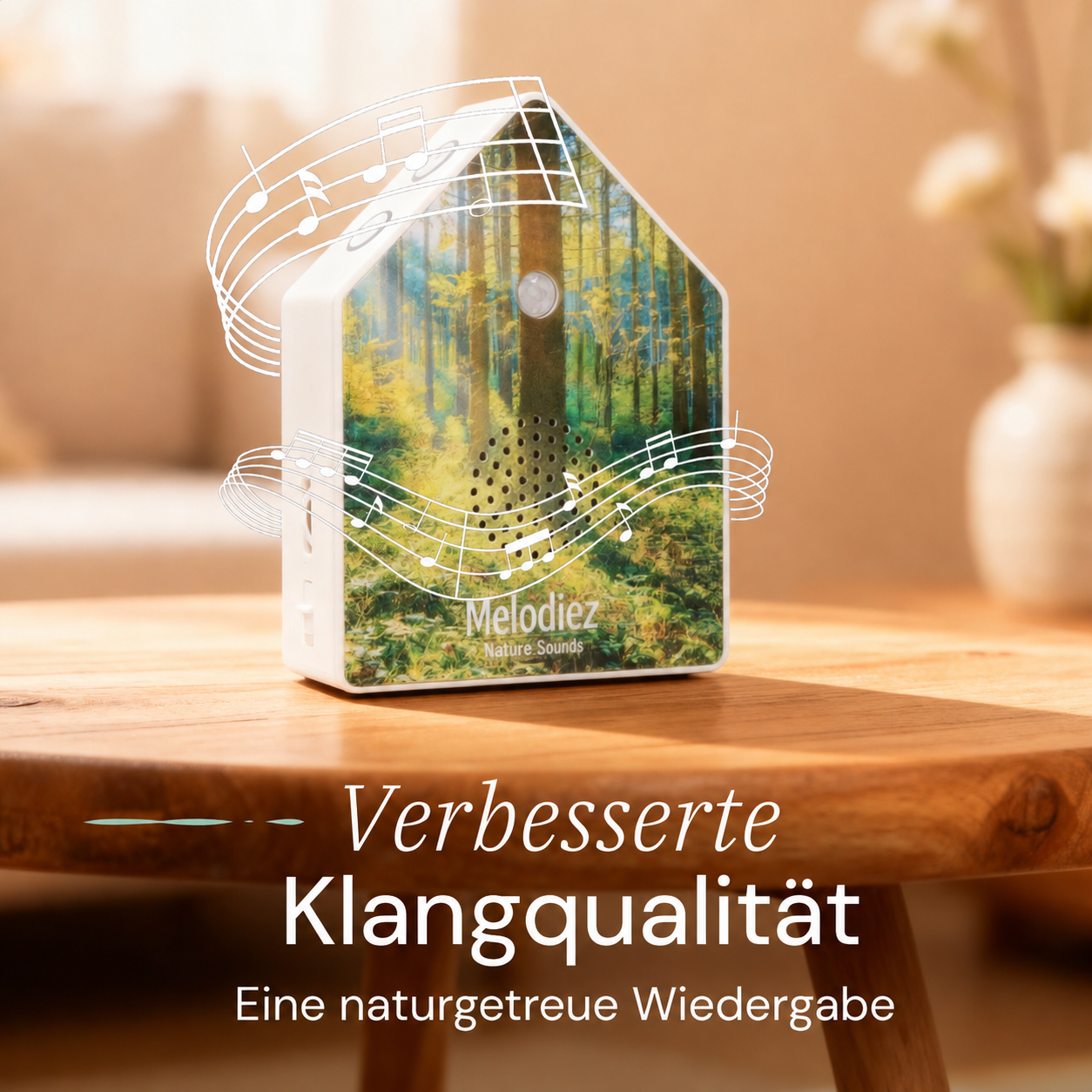 Melodiez Nature Box Forest Light: Lautsprecher und Klang