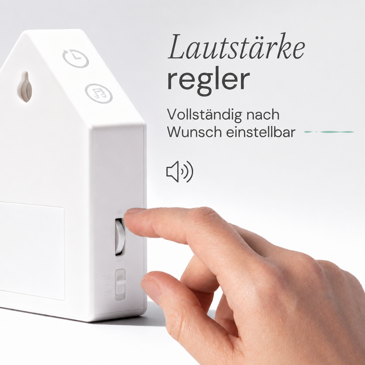 Melodiez Nature Box Forest Light: Einstellbare Lautstärke