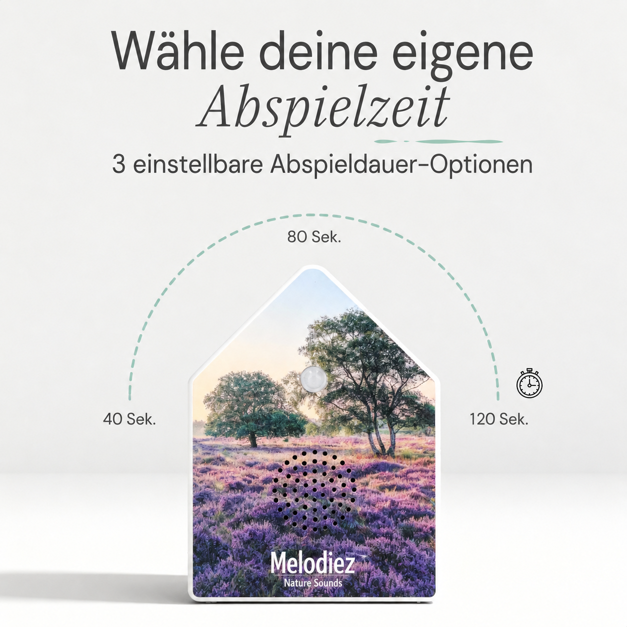 Melodiez Nature Box Lavender Dawn: Einstellbare Spieldauer