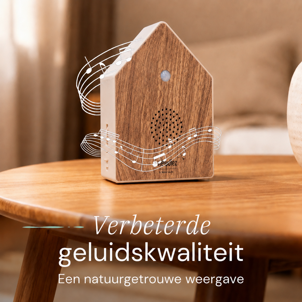 Melodiez Nature Box Deluxe Oak Light: Lautsprecher und Klang