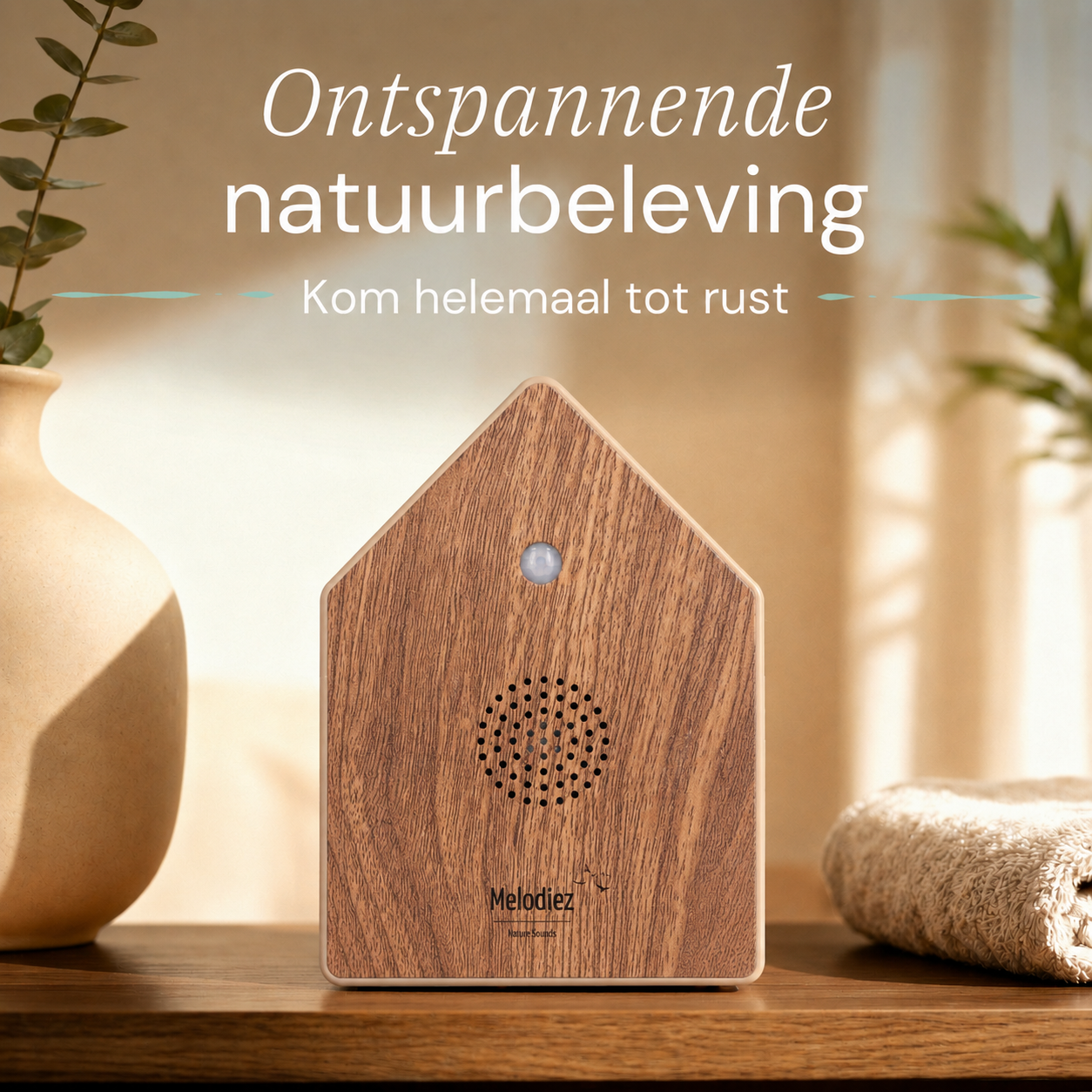 Melodiez Nature Box Deluxe Oak Light: Lifestyle zu Hause