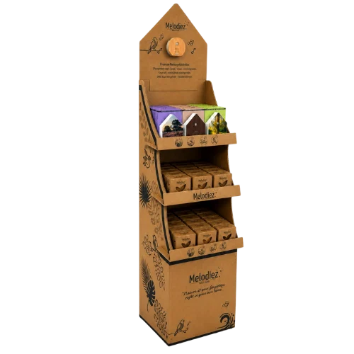 Melodiez Nature Box Bodendisplay Mix (75 Stück)