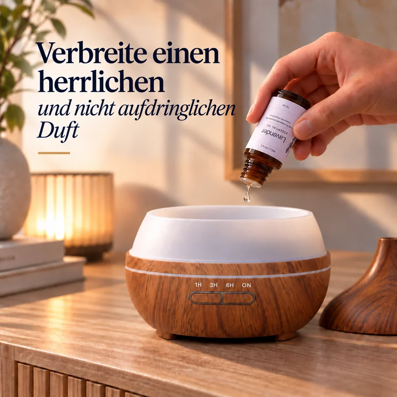 Melodiez Aroma Diffuser: Aromaöl hinzufügen