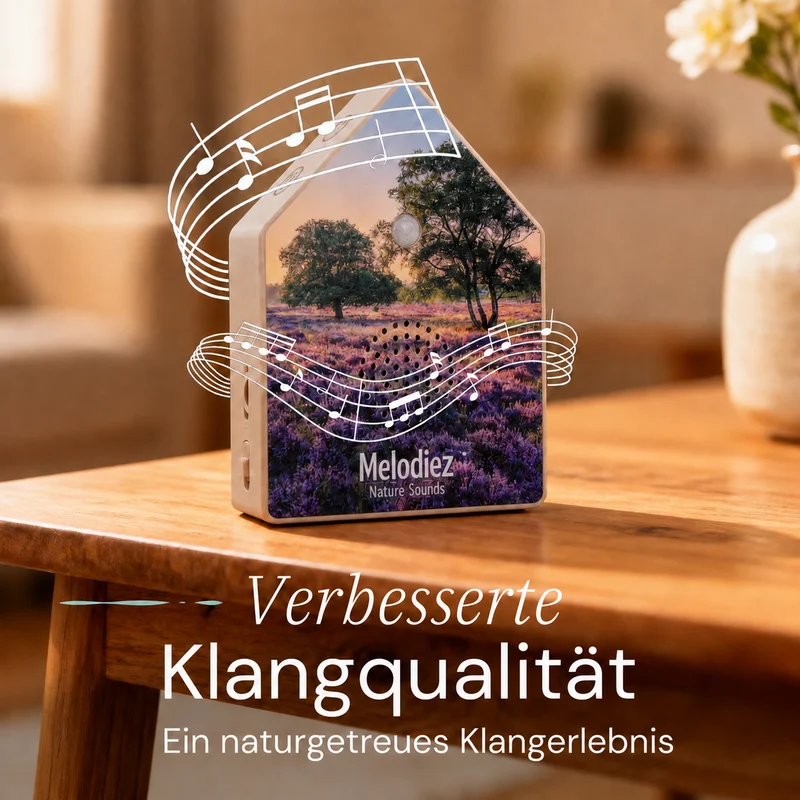 Melodiez Nature Box Lavender Dawn: Lautsprecher und Klang