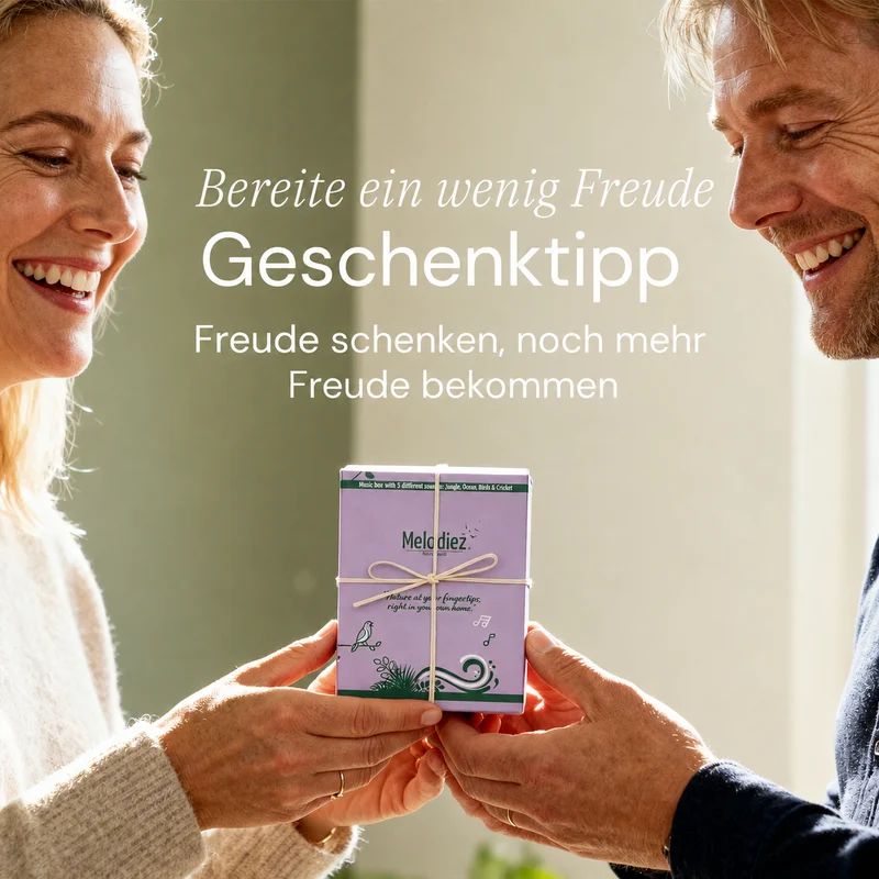 Melodiez Nature Box Lavender Dawn: Edle Geschenkverpackung