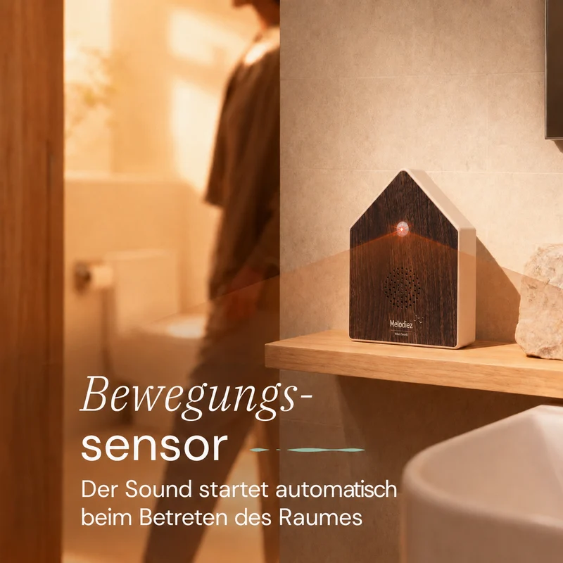 Melodiez Nature Box Dark Walnut: Bewegungssensor