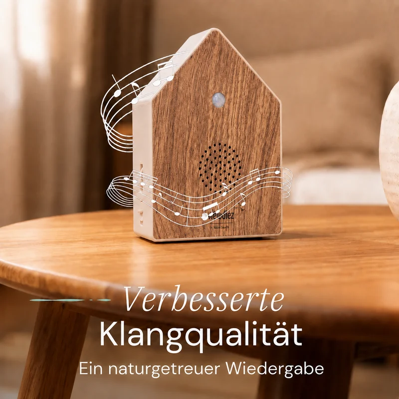 Melodiez Nature Box Oak Light: Lautsprecher und Klang