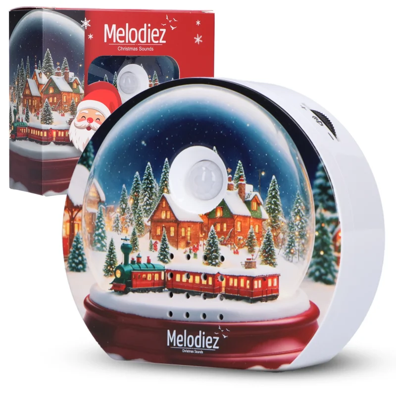 Melodiez Nature Box Weihnachten Schneekugel: Produkt mit Verpackung